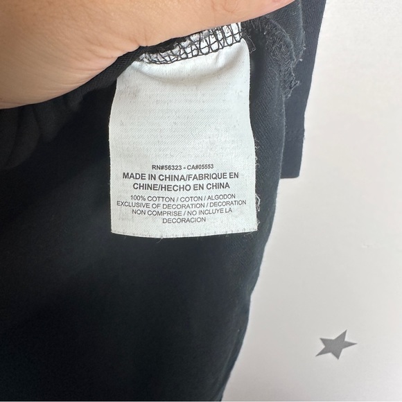 Vintage NIKE Just Do It Spell-Out sportswear black half Short Sleeve Shirt M EUC - Picture 6 of 7